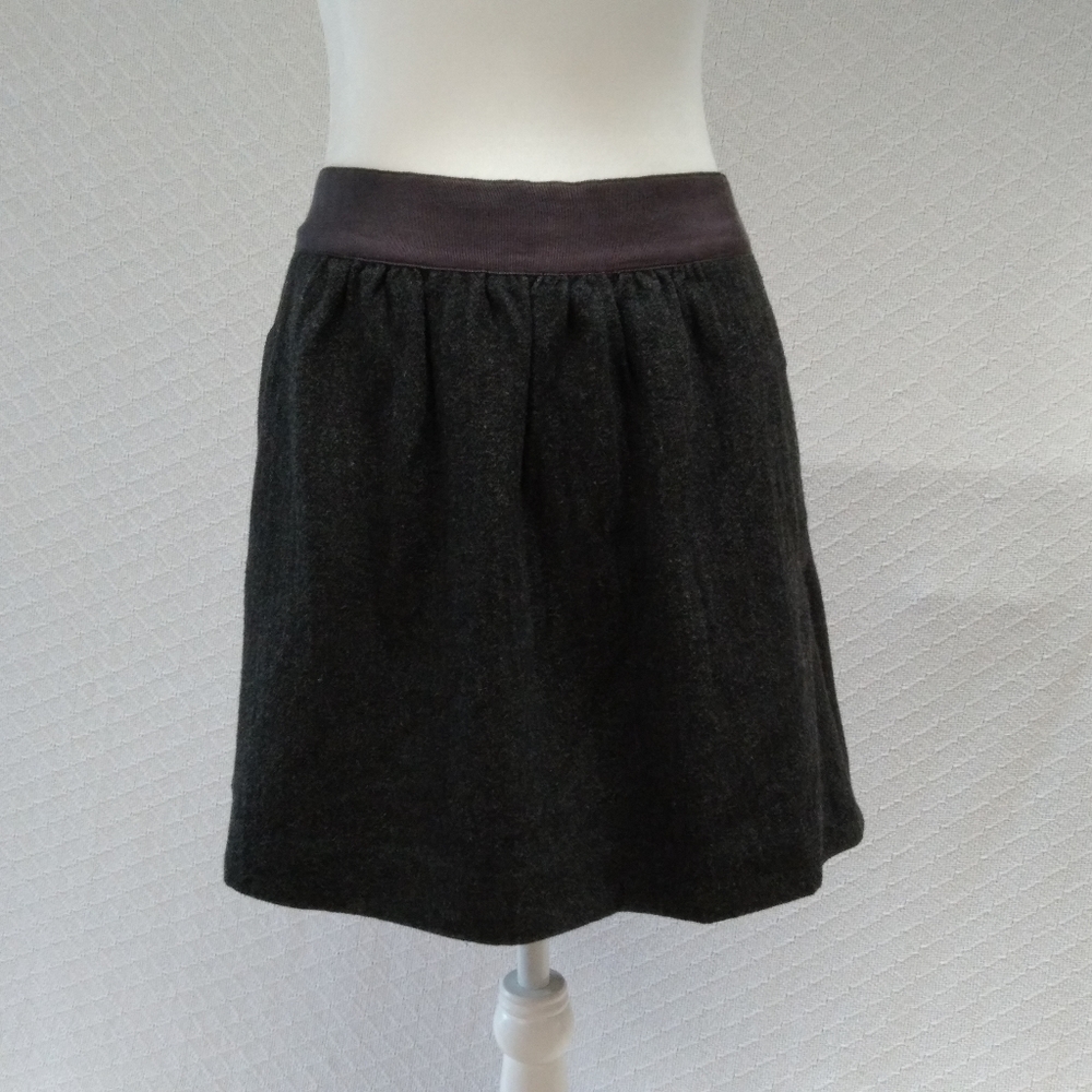 J. Crew Wool Fully Lined Short Skirt w/ Pockets